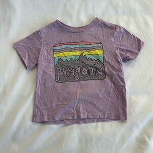Patagonia Kids Lavender Tee | 6-12 Month